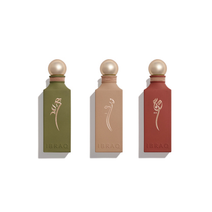 Irth Collection bottles