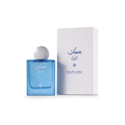 IBRAQ Blueberry Musk perfume bottle with box